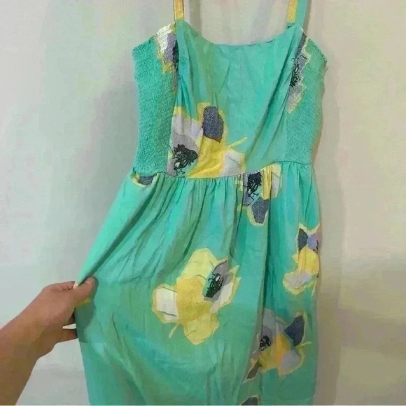 Anthropologie Corey Lynn Calter Sketchbook Dress Blue Floral - Picture 5 of 9